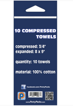 10 Compressed Towels