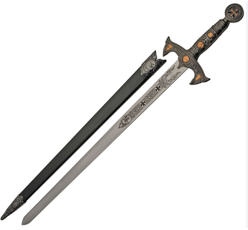 12th century Medieval warrior sword