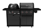 Revolution Dual Fuel 2-in-1 Combination 45,000 BTU 3-Burner Gas Grill and Charcoal Kettle Grill