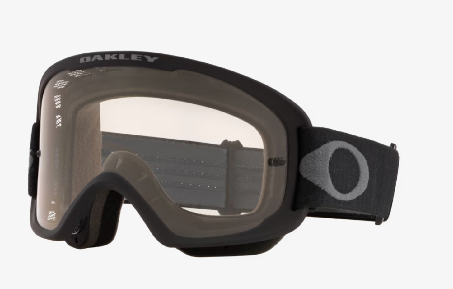 Oakley Airbrake MTB Goggles Black Gunmetal W/Clear Lens