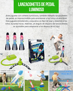 COHETE DE ESPUMA DE LANZADOR DE POTENCIA X3