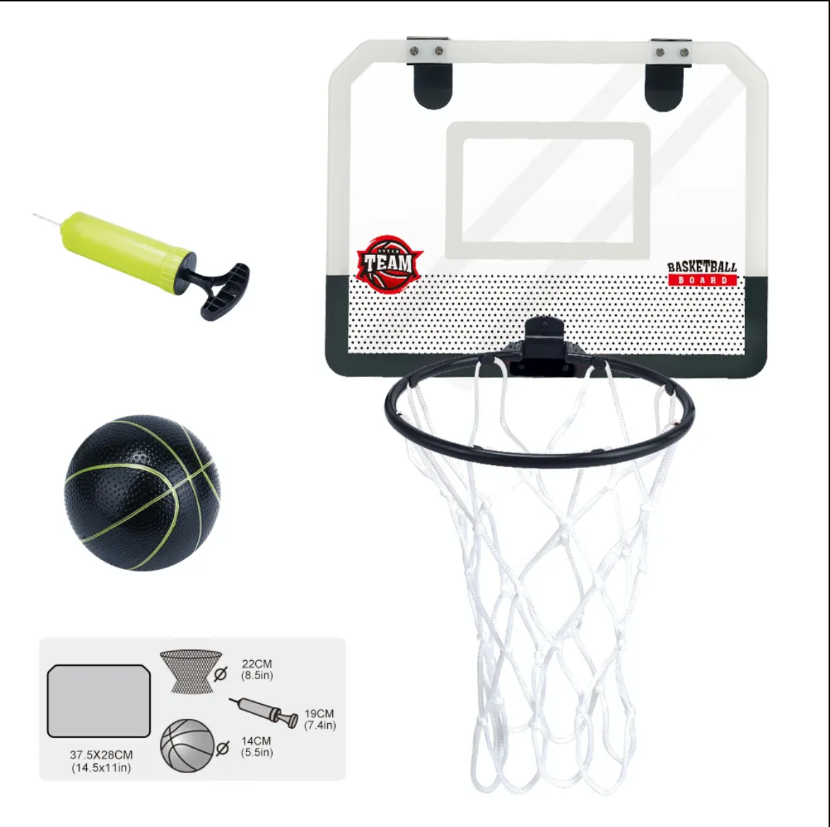 Aro de baloncesto para puerta