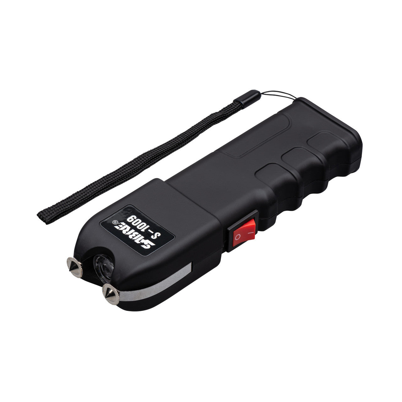 STUN GUN + FLASHLIGHT & Anti-Grab Bar Technology