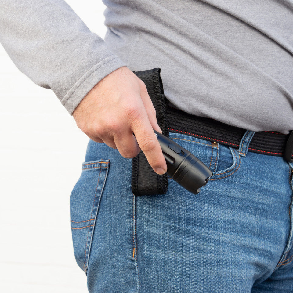 STUN GUN + LED FLASHLIGHT 2 in 1 Tactical Series