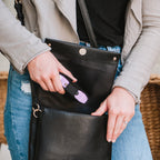 STUN GUN + FLASHLIGHT 2 in 1 with Belt Holster