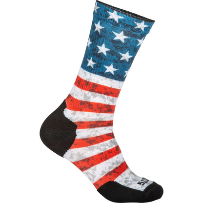 SOCK & AWE CREW AMERICAN FLAG #10041AB