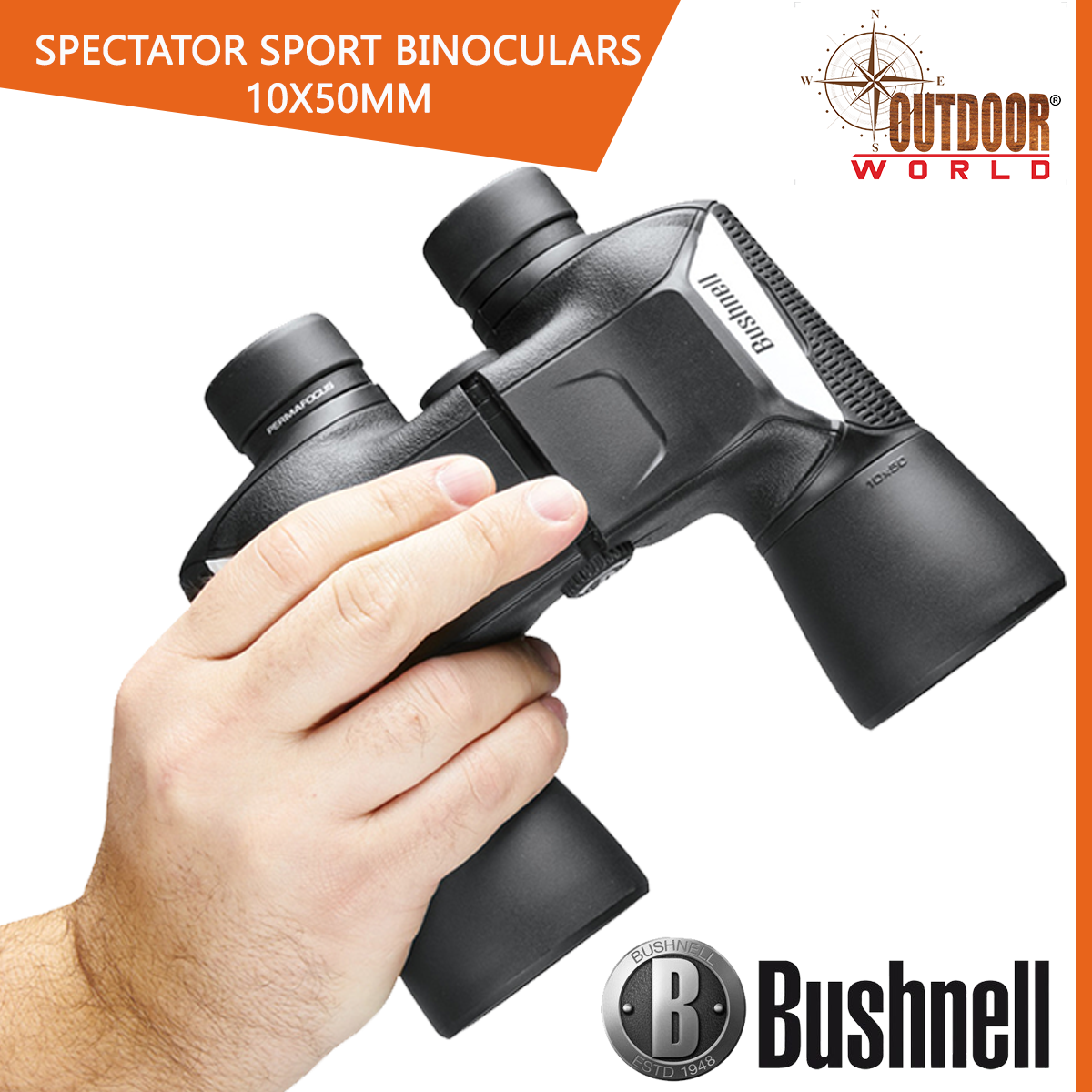 #BS11050  SPECTATOR SPORT BINOCULARS, 10X50MM
