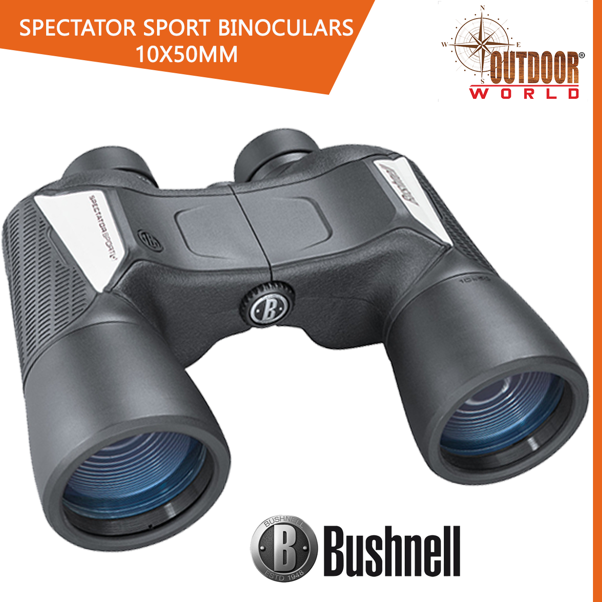 #BS11050  SPECTATOR SPORT BINOCULARS, 10X50MM
