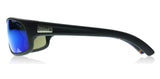 Bolle #11917 Anaconda Matte Rayas Negras Gafas De Sol Polarizadas.