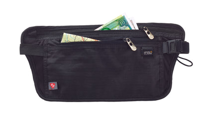 RFID-BLOCKING WAIST STASH #1268BLK