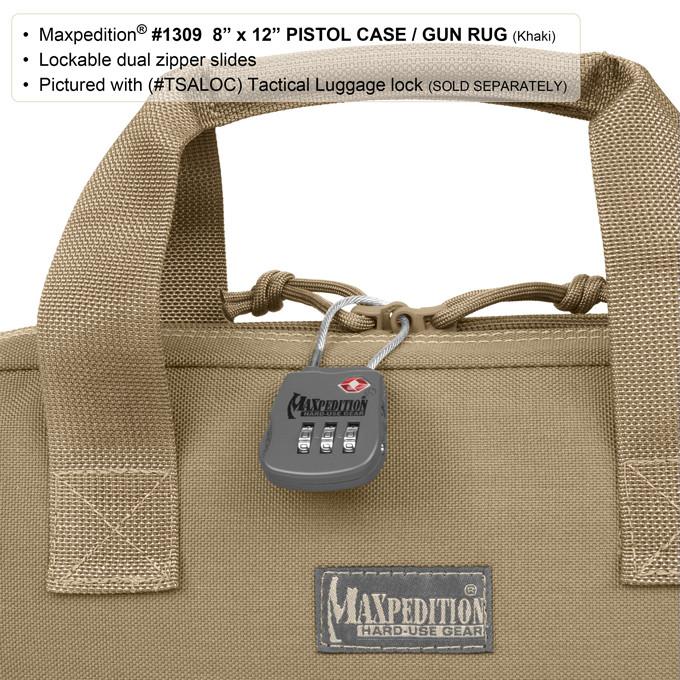 8" x 12" Padded Pistol Case/Gun Rug #1309B