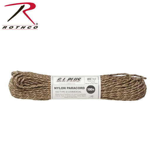 Rothco Nylon Paracord 550 Type III