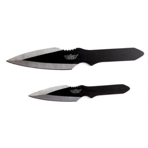 Uzi #UZK-TRW-002 Throwing Knives Big & Small Set