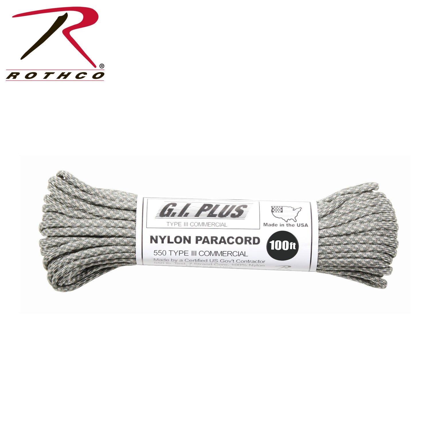 Rothco Nylon Paracord 550 Type III