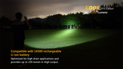 LD09 FENIX 220 LUMENES