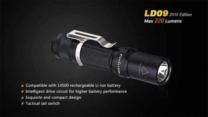 LD09 FENIX 220 LUMENES