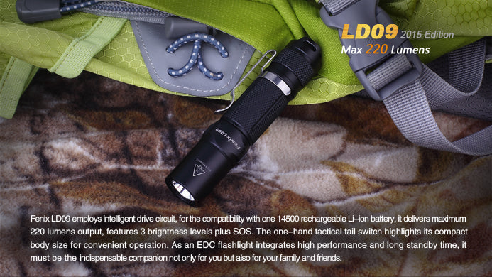 LD09 FENIX 220 LUMENES