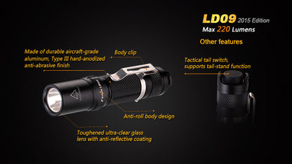 LD09 FENIX 220 LUMENES