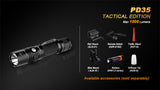 PD35 TACTICAL EDITION 1000 LUMENES