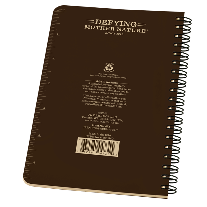 SIDE-SPIRAL NOTEBOOK No. 473