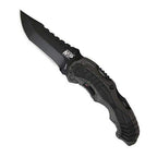 SWMP6 Assisted Folding Knife with 3.4in Clip Point Blade and Aluminum