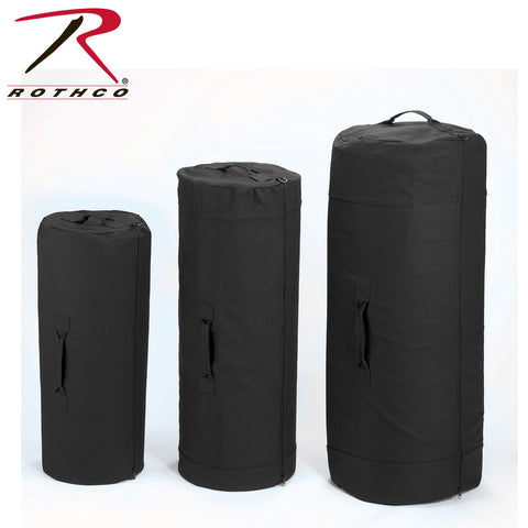 Rothco Canvas Duffle Bag w/ Side Zipper #3489