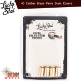 LSVS-40b / 40 Caliber Brass Valve Stem Covers