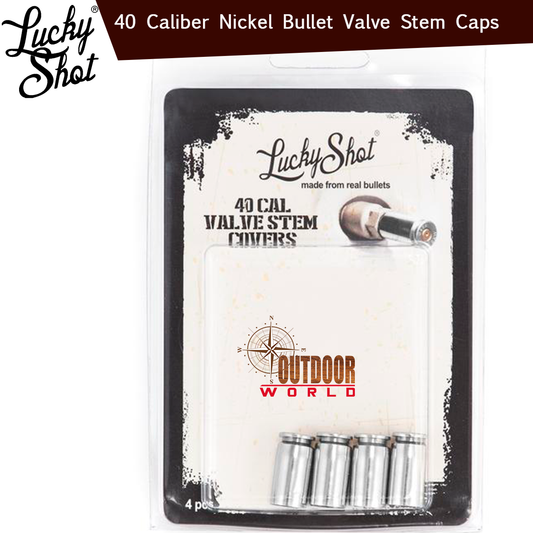 LSVS-40n / 40 Caliber Nickel Bullet Valve Stem Caps