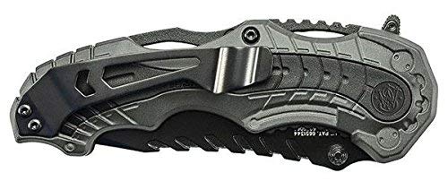 SWMP6 Assisted Folding Knife with 3.4in Clip Point Blade and Aluminum