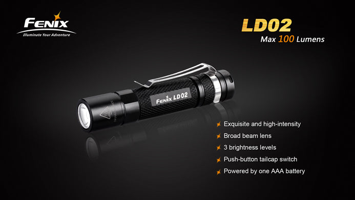 LD02 FENIX LIGHT 100 LUMENES