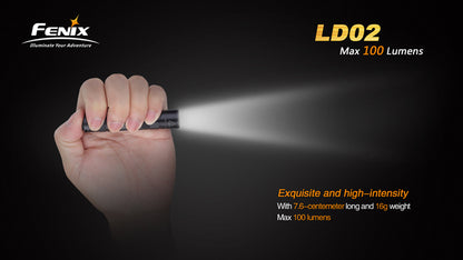 LD02 FENIX LIGHT 100 LUMENES