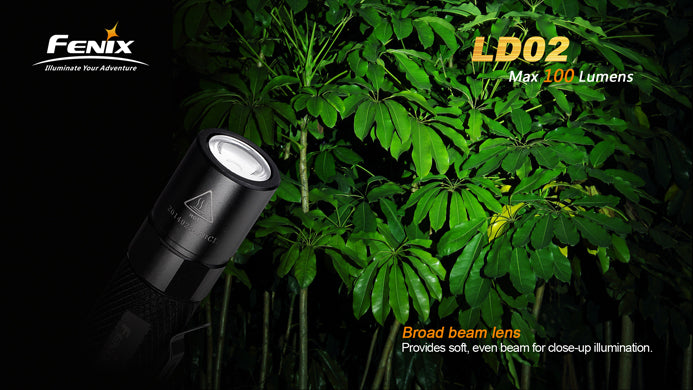 LD02 FENIX LIGHT 100 LUMENES