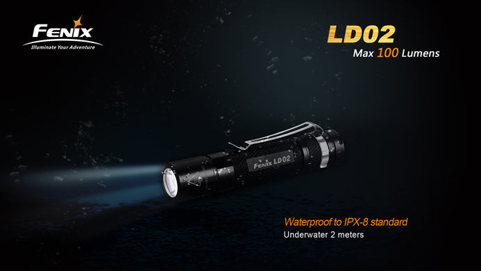 LD02 FENIX LIGHT 100 LUMENES