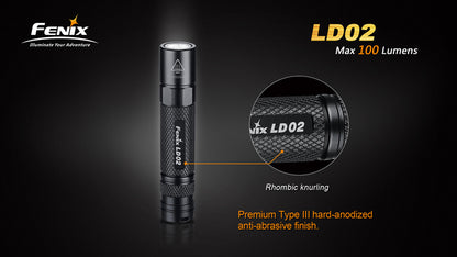 LD02 FENIX LIGHT 100 LUMENES