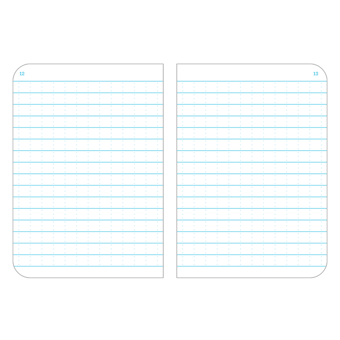 MINI-STAPLED NOTEBOOK No. 271FX-M