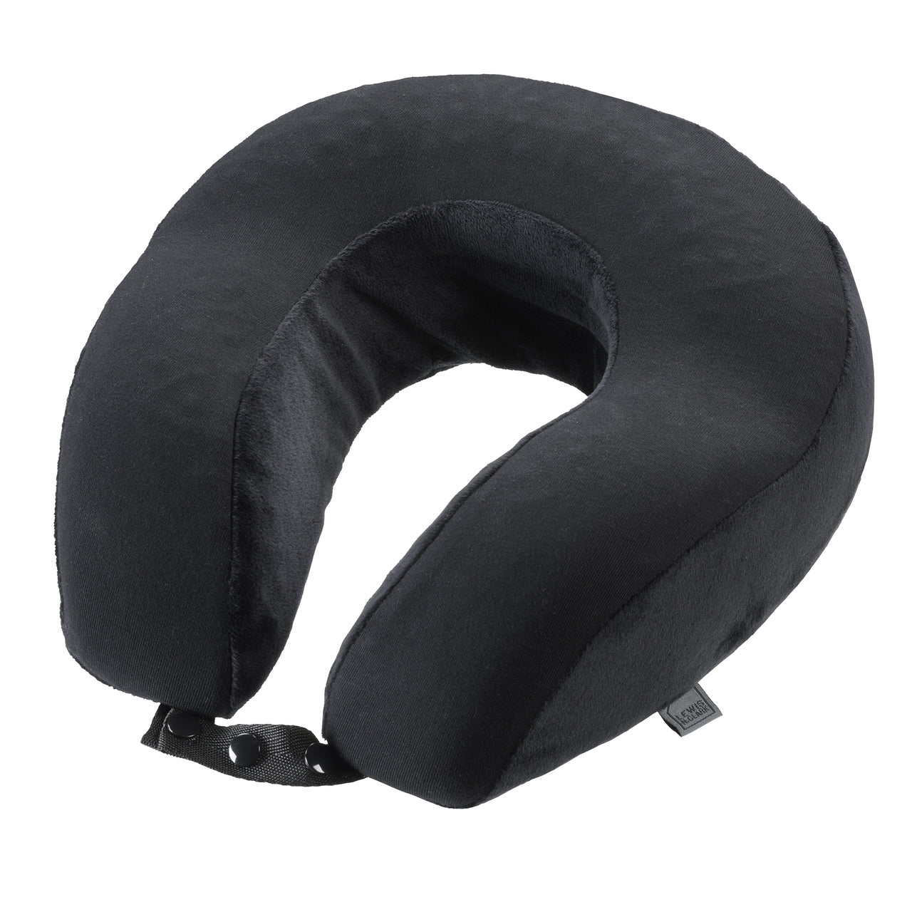 COOLING GEL MEMORY FOAM NECK PILLOW	 #555BLK