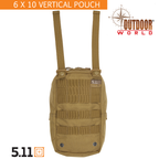 5.11 Tactical #58717 Compartimiento Vertical 6x10"