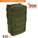 5.11 Tactical #58717 Compartimiento Vertical 6x10"
