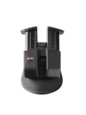 6909ND Double Magazine Pouch for Most 9mm Double Stack Magazines (not Glock) such as Ruger SR9, American Pistol 9mm, CZ P07, S&W M&P, Walther PPQ and similar others