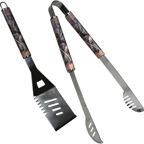 River's Edge Products Rep Camo BBQ Tool Set (2 Piece)