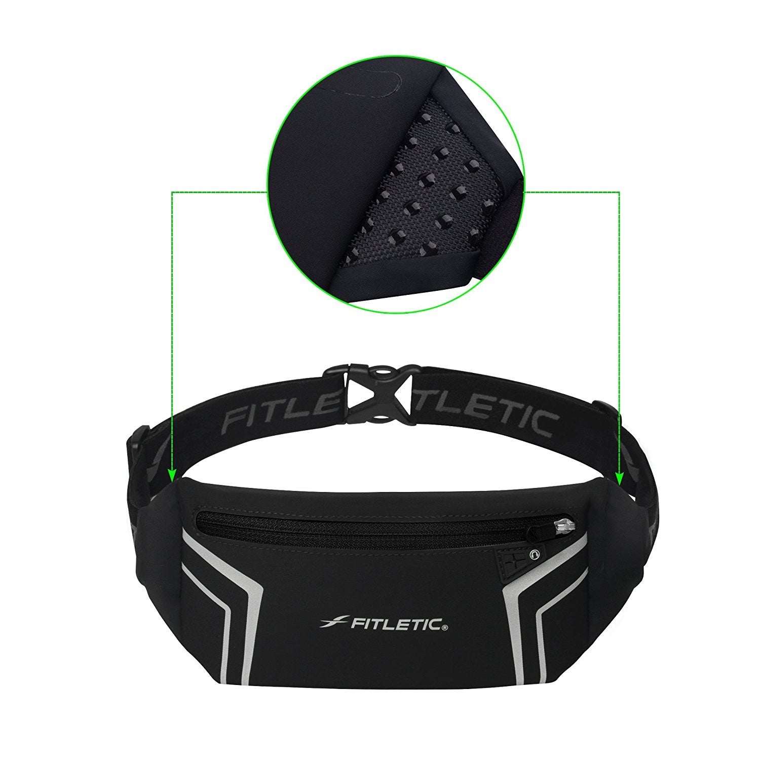 #WR01-01 Blitz Reflective Running Belt
