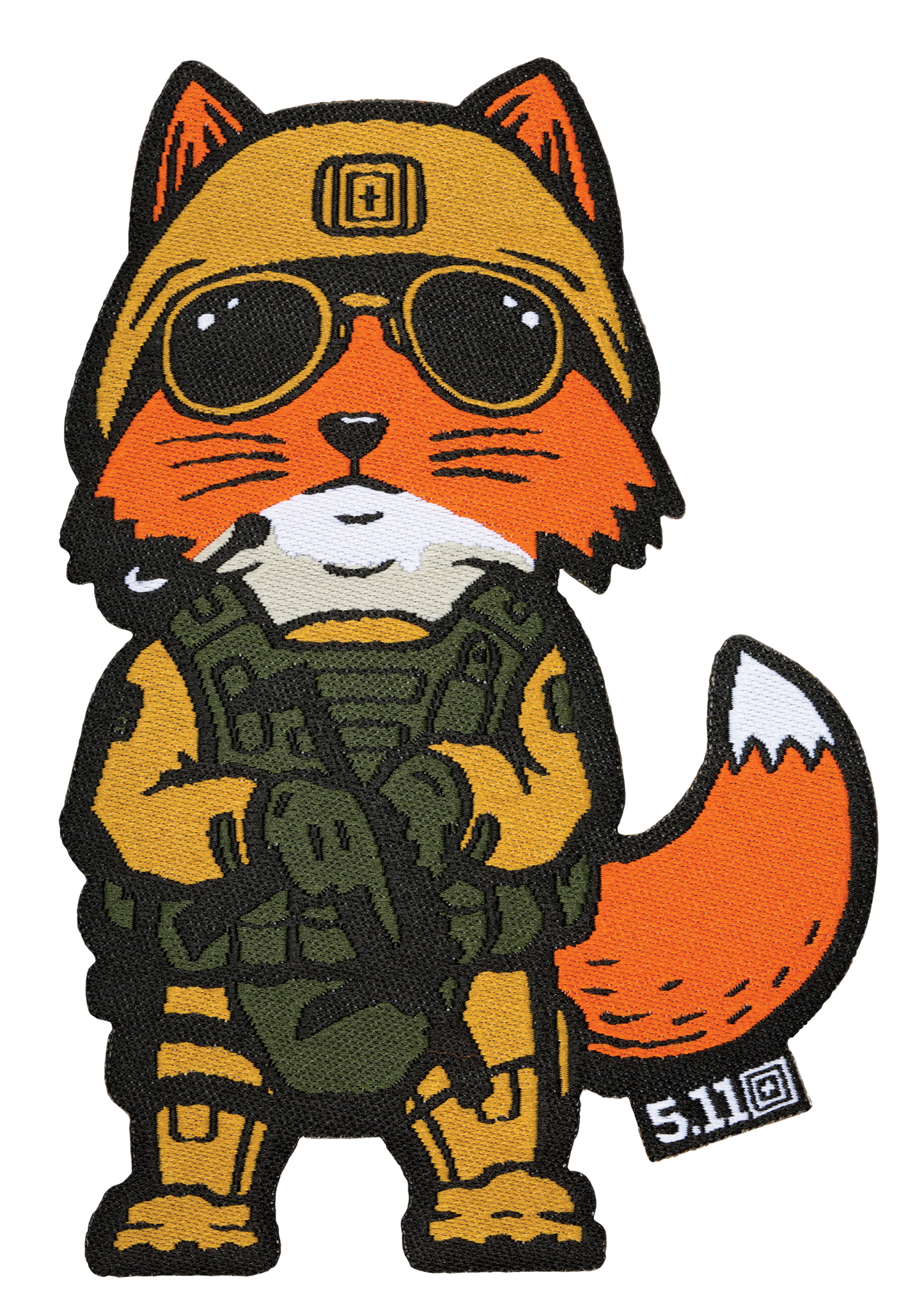 TACTICAL FOX MARINE RECON PATCH 81075