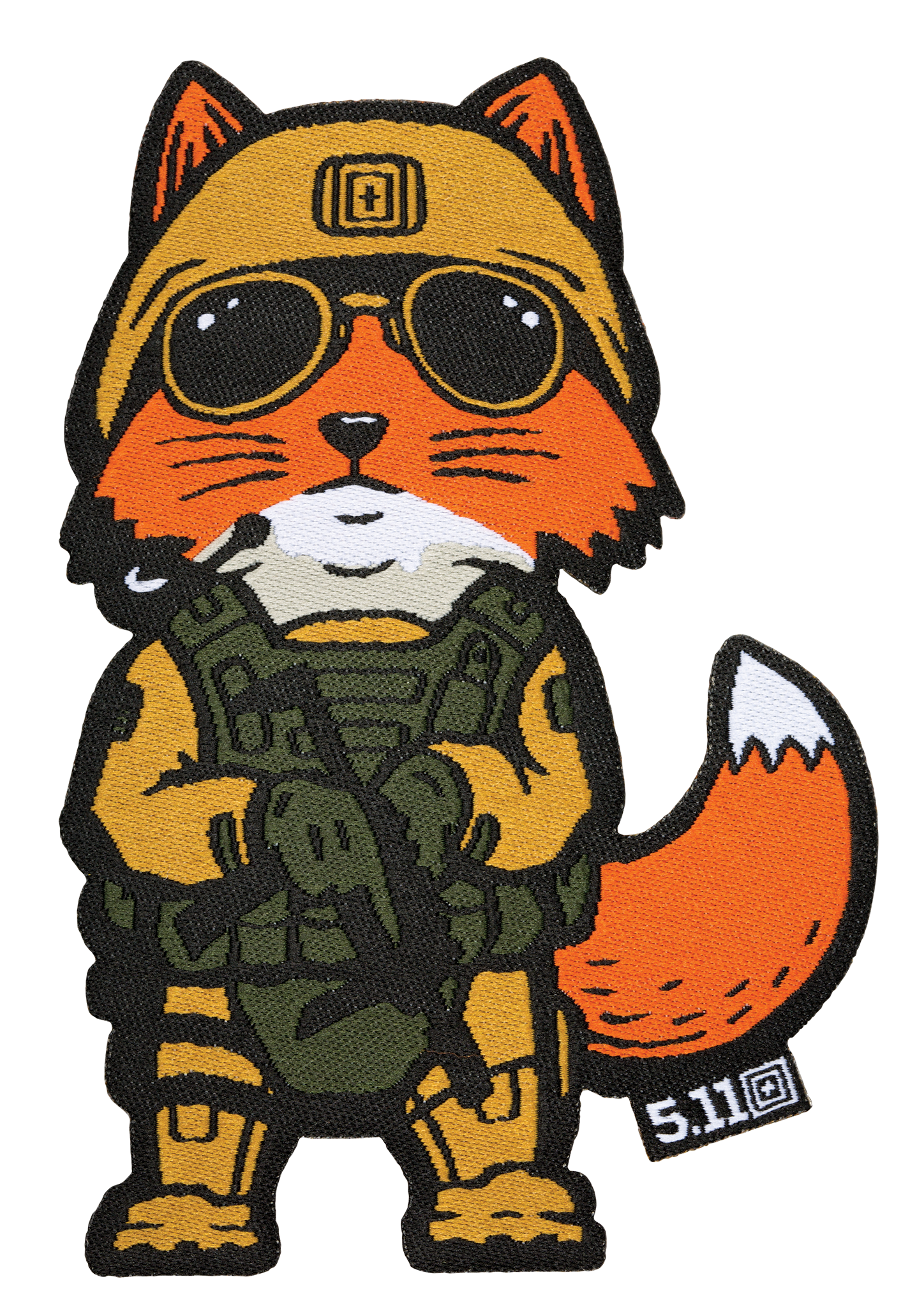 TACTICAL FOX MARINE RECON PATCH 81075