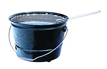 Coleman Party Pail Charcoal Camp Grill Gray