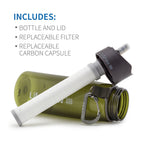 LifeStraw Water bottle with 2-stage filtration