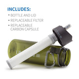 LifeStraw Water bottle with 2-stage filtration