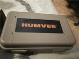 HUMVEE ·HMV-RCN-RM1 Recon Mission Digital Watch, Knife and Tactical LED Flashlight Set (3-Piece, Black and Tan)
