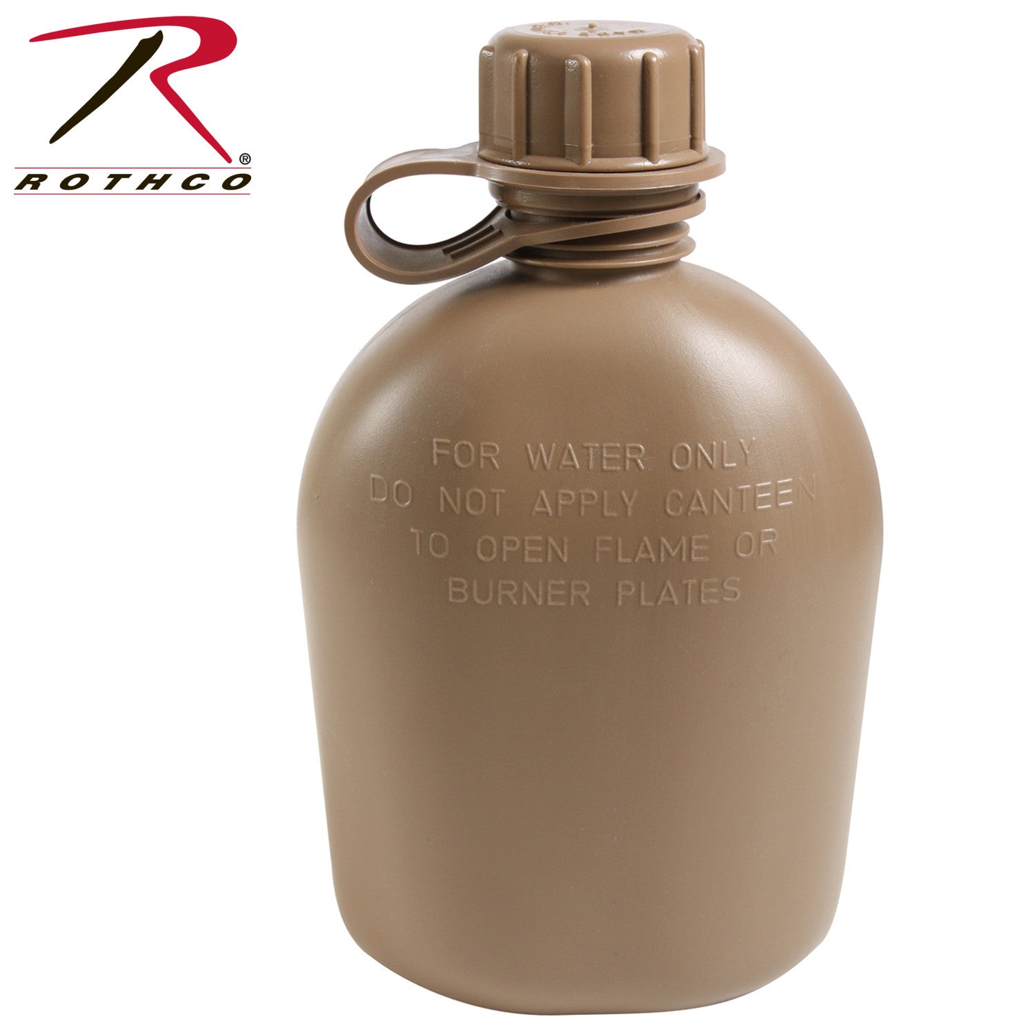 Rothco Genuine G.I. 3 Piece 1 Quart Plastic Canteen #936