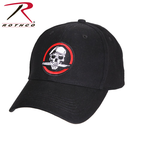 #9813 Rothco Skull/Knife Deluxe Low Profile Cap