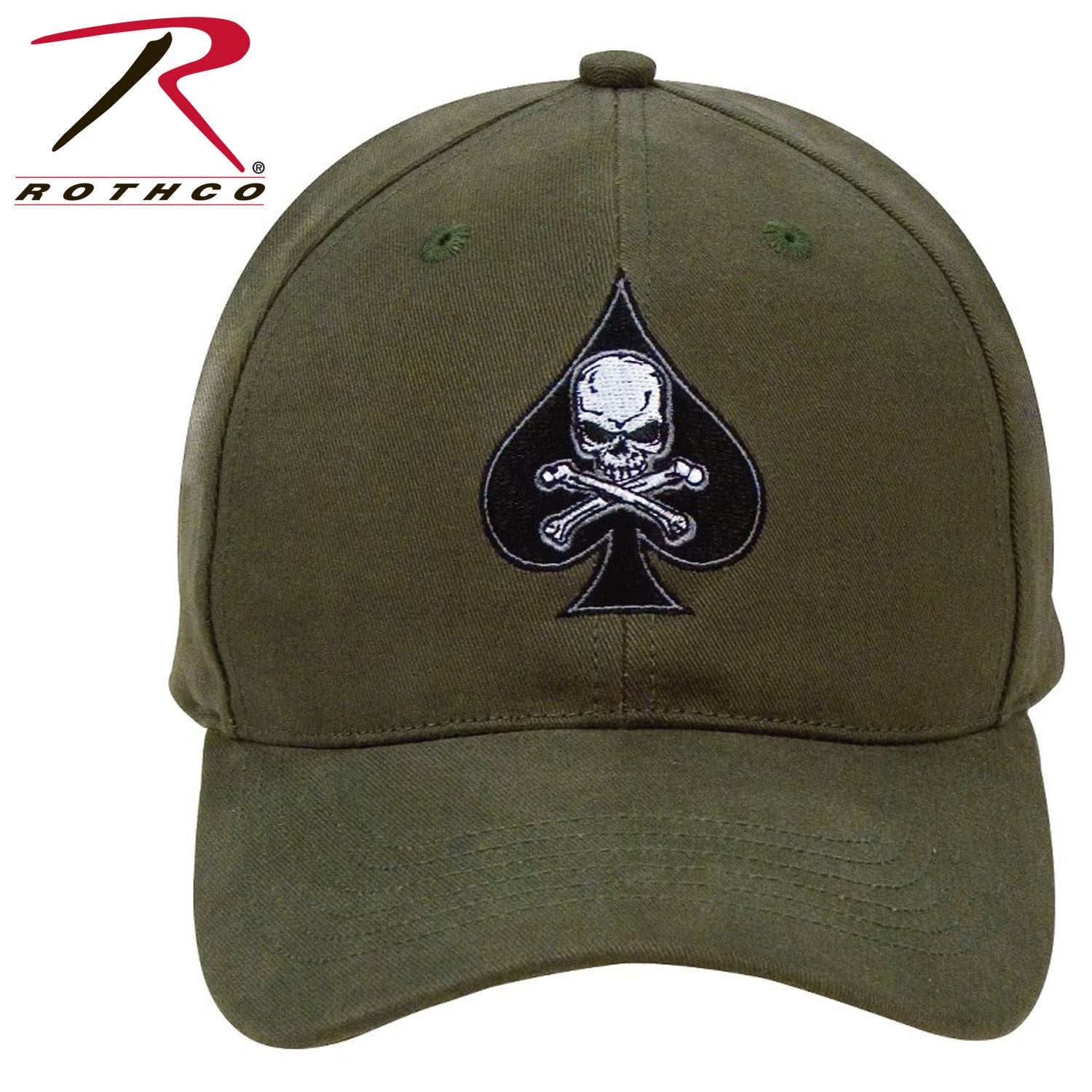 #9884 Black Ink Death Spade Low Profile Insignia Cap